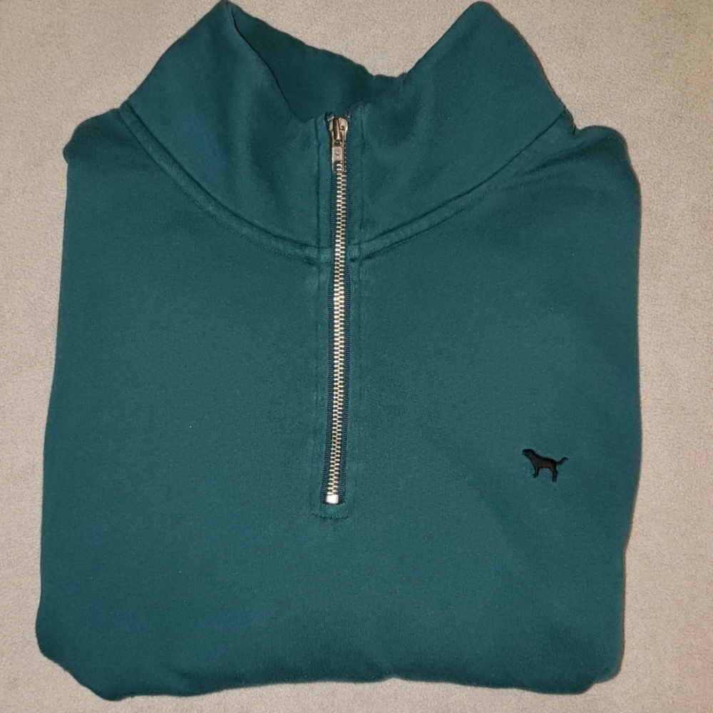 VS PINK Half Zip Sweater